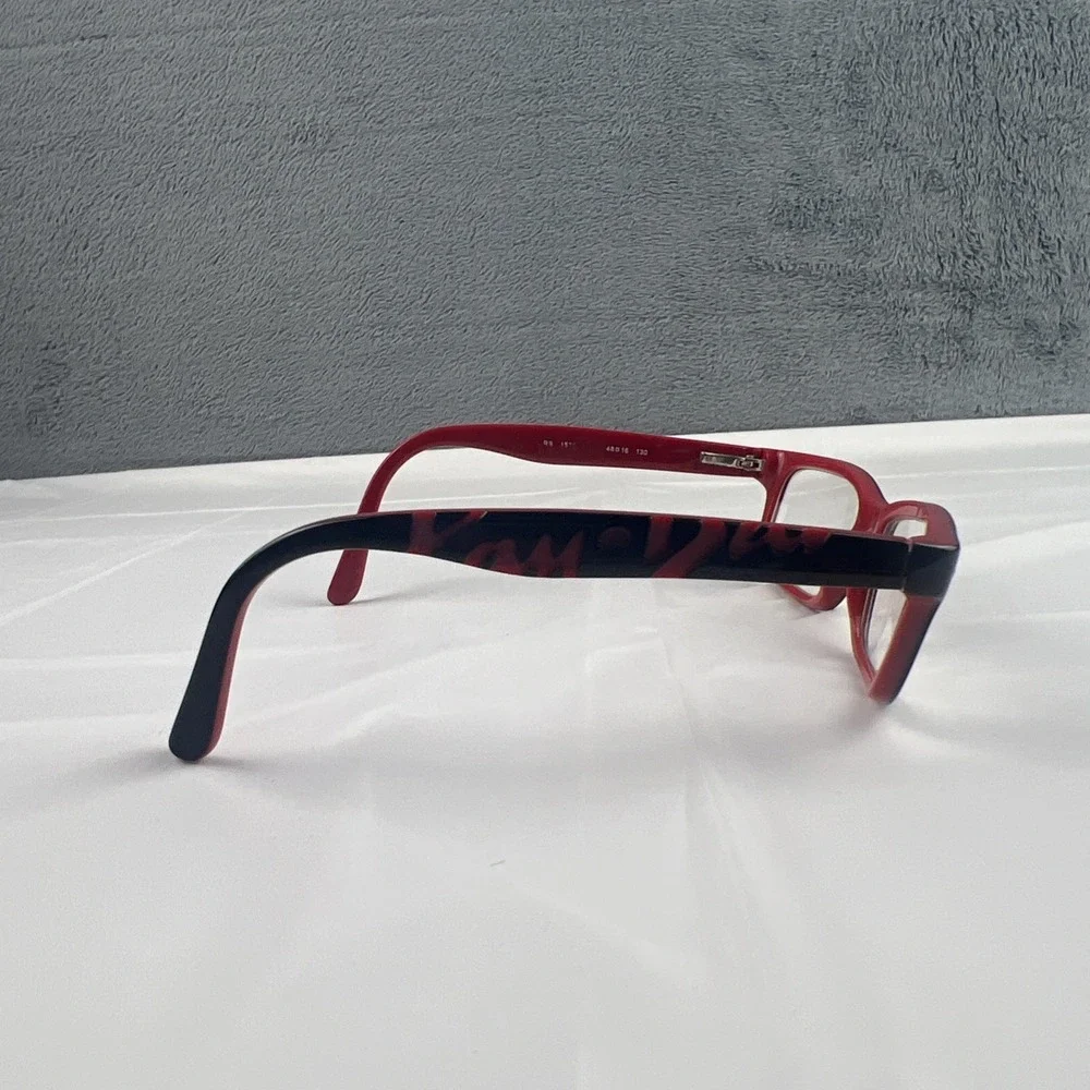Ray Ban RB 1535 3573 Eyeglasses Red Logo Arms 48-16-130 Frames Only #4